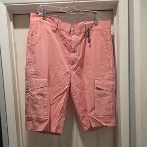 LRG Men's Coral Cargo Shorts